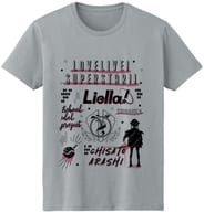 嵐千砂都 Ani-Sketch Tシャツ グレー レディースXLサイズ 「ラブライブ!スーパースター!!」