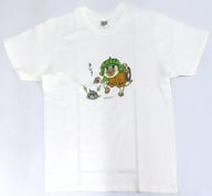 ヨシ フルカラーTシャツ ホワイト Lサイズ 「仕事猫×モンスターハンター」