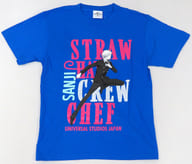 サンジ Tシャツ ブルー Sサイズ 「ワンピース・プレミア・サマー 2022」 ユニバーサル・スタジオ・ジャパン限定