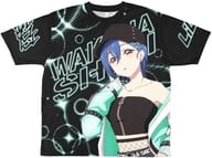 若菜四季 描き下ろし両面フルグラフィックTシャツ ブラック Sサイズ 「ラブライブ!スーパースター!!」