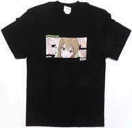 星井美希 公式フルカラーTシャツ ブラック フリーサイズ 「アイドルマスター 961 PRODUCTION presents 『Re：FLAME』」