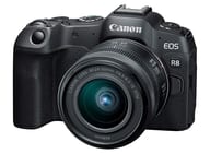 Canon フルサイズミラーレス一眼カメラ EOS R8 RF24-50 IS STM レンズキット [5803C011]