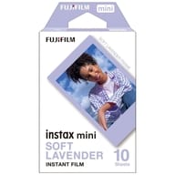 富士フイルム インスタントフィルム instax mini SOFT LAVENDER 10枚入り [INSTAX MINI SOFT LAVENDER WW 1]