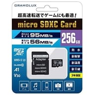 GRAMOLUX microSDXCカード 256GB [GRFD-MSDC01-256]