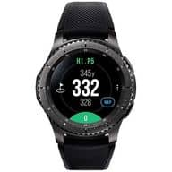 GPSスマートウォッチ SAMSUNG Gear S3 Golf edition （ブラック) [SM-R760NDAAJ01]