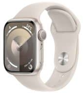 Apple Watch Series 9 GPSモデル 41mm (スターライトアルミニウムケース/スターライトスポーツバンド(S/M)) [MR8T3J/A]