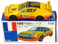 1/60 アルピーヌ ルノー A310 ラリータイプ elf #18(イエロー×ブラック/青箱/日本製) 「トミカ 外国車シリーズ F58」