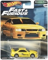 1/64 Nissan Skyline GT-R BCNR33(イエロー) 「Hot Wheels PREMIUM ワイルド・スピード」 [GBW83]