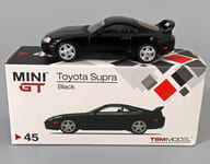 1/64 Toyota スープラ JZA80 右ハンドル(ブラック) 「MINI GTシリーズ」 [MGT00045-R]