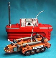 ラジコン 1/144 フルアクション磁力牽引車 「サンダーバード」 レスキューメカコレクション 49MHz仕様 [648277]