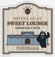 GLAY ZURAご当地ステッカー 「DEMOCRACY 25TH HOTEL GLAY -SWEET LOUNGE-」 神奈川会場限定
