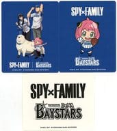 フォージャー家 ステッカー3枚セット 「SPY×FAMILY×横浜DeNAベイスターズ」