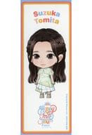 富田鈴花(日向坂46) 千社札ステッカー 「Happy Smile Tour 2022」 縁日コーナー景品