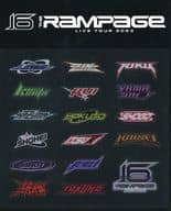THE RAMPAGE ネームクリアステッカー 「THE RAMPAGE LIVE TOUR 2023 ”16” NEXT ROUND」