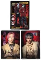 与那嶺瑠唯＆山本彰吾/GUSK＆MARDUK(ROWDY SHOGUN ≠ THE RAMPAGE) ステッカー(3枚組) 「一番くじ BATTLE OF TOKYO -ROWDY SHOGUN-」 G賞