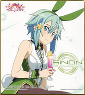 シノン ミニ色紙 色コレ 「一番くじ ソードアート・オンライン GAME PROJECT 5th Anniversary Part1」 E賞