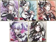 全5種セット ミニ色紙(Roselia) 「BanG Dream! FILM LIVE」 3週目入場者プレゼント