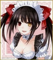 時崎狂三(メイド服) 色紙 「くじ引き堂 デート・ア・ライブ TVアニメ10周年記念くじ」 D-5賞