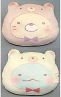 全2種セット おうちでくまカフェ もちもちフェイスクッションXL 「すみっコぐらし」