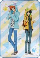 佐々木＆宮野(猫耳パーカー) ブランケット 「くじ引き堂 佐々木と宮野 くじ」 S-1賞