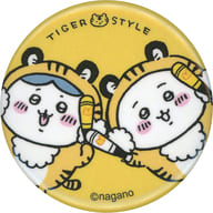 ちいかわ＆ハチワレ(トラ/缶バッジ) 「ちいかわ なんか小さくてかわいいやつ POP UP SHOP ＠キデイランド梅田 缶バッジ＆アクリルスタンドinカプセル」 大阪限定