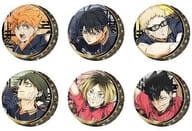 全6種セット 「ハイキュー!! 箔押し和紙缶バッジ 切り絵シリーズ vol.5」