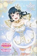 津島善子 「ラブライブ!スクールアイドルフェスティバル しかくい缶バッジコレクション Aqours 雪の精ver.」