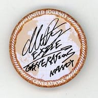 関口メンディー(プリントサイン) 缶バッジ 「GENERATIONS LIVE TOUR 2018 “UNITED JOURNEY”」