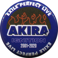 AKIRA/ネーム 缶バッジ 「EXILE PERFECT LIVE 2001-2020」