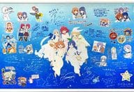 集合 B2キャスト＆スタッフ寄せ書きタペストリー 「恋する小惑星 スペシャルイベント」
