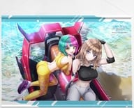 住乃絵紫苑＆ヘリー・ルイス B2タペストリー 「ドルフィンウェーブ」