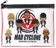 GENERATIONS モバイルポーチ 「GENERATIONS LIVE TOUR 2017 “MAD CYCLONE”」 モバイルブースグッズ