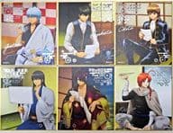 全6種セット 箔押しミニ色紙 「くじメイト 銀魂 ～手紙～」 D賞