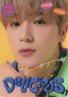ヒョンジェ(THE BOYZ) ランダムクリアカード 「Delicious」 リリース記念 ローソンオリジナルグッズ
