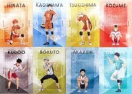 集合 VS好敵手 A5ポストカード8枚セット 「ハイキュー!!」 アニメイト限定