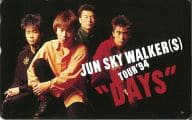 宮田和弥/森純太/小林雅/計4名「JUN SKY WALKER(S) TOUR’94 DAYS」 ライブ会場販売品