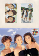(2枚組) 佐藤愛子/永作博美/松野有里巳「Majika-de Mystery Tour ’92/ribbon [台紙付き]」