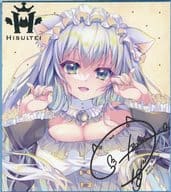 【オリジナル】ミニ複製色紙 絵柄D にゃんメイド(和泉つばす) C101/翡翠亭