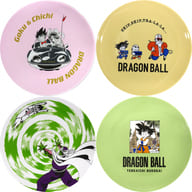 全4種セット ラウンドプレート 「一番くじ ドラゴンボール EX 激闘!!天下一武道会」 H賞