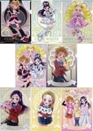 全8種セット 「フラットガシャポン プリキュアオールスターズ A4クリアファイルコレクション  ～20th Memorial～」