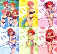 集合 A4クリアファイル6枚セット(水着) 「五等分の花嫁∽」 C102グッズ