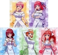 全5種セット オリジナルA5クリアファイル 「五等分の花嫁∽×セブンイレブン」 対象ガム購入特典