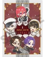 集合(レッド) シングルクリアファイル ミニキャラ チェス 「ブルーロック」