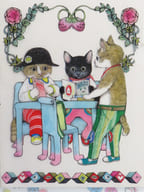 ヒグチユウコイラスト A4クリアファイル 「いじわるねこ」 MOE 2025年3月号 別冊付録