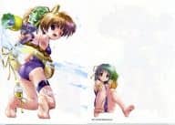 [単品] 駒都えーじイラスト クリアファイル 電撃萌王2008年8月号付録おとなの学習セット