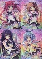 [単品] 集合 4枚組A4ヒロインクリアファイル 「ナツイロココロログ ロロログセット 2015冬」 電気外祭り 2015 WINTER in 新宿グッズ
