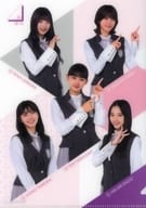 上村莉菜＆土生瑞穂＆遠藤光莉＆田村保乃＆山﨑天(櫻坂46) オリジナルA5クリアファイル 「櫻坂46・日向坂46×ローソン キャンペーン」 対象商品購入特典