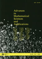 <<数学>> Advances in Mathematical Sciences and Applications Vol.29 No.1