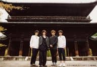 集合(4人)/横型・全身・衣装白・黒・野外/「舞台『剣豪将軍義輝～星を継ぎし者たちへ～』プレミアム上映会+トークイベント」京都・滋賀旅行1日目ブロマイドセット
