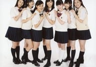 集合(7人)/横型・全身・衣装制服・白・黒・2Lサイズ/DVD「聖リュミエール女学園～夢見るフェアリーズ～」生写真